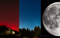 Ottobre astronomico: aurora, cometa e superluna