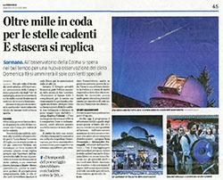La provincia del 12 agosto 2018